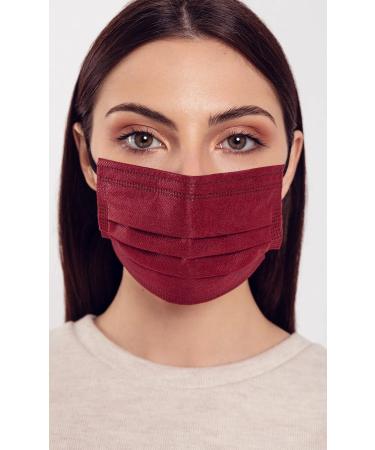 Medical Disposable Face Mask TYPE IIR 50 Units Red CE Certified BFE 98% EN 14683:2019+AC:2019 - Buy Online on GoSupps.com