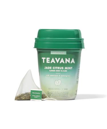 Teavana Jade Citrus Mint, Green Tea With Spearmint and Lemongrass, 15 Count 15 Sachets (Pack of 4) Jade Citrus Mint 15 Sachets (Pack of 4)