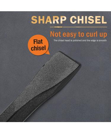 KSEIBI 283570 12 Cold Chisels with Soft Grip Handle - Flat Shank for Precision Cutting - Buy Online on GoSupps.com