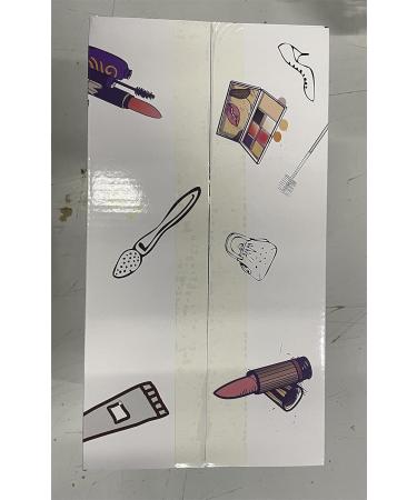 Topdirect 75cm Synthetic Hair Wig Head for Hairdressing Training | Color Gradient Violet with Holder & DIY Hairstyles Set - Buy Online on GoSupps.com