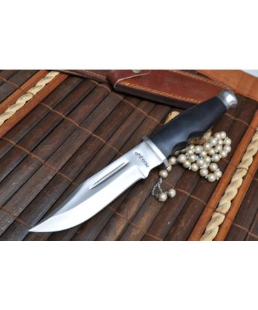 Perkin Hunting Knife with Leather Sheath - Premium KLS Outdoor Knife for Hunters - International Shipping Available - Buy Online on GoSupps.com