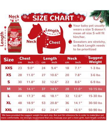 PETCARE Christmas Dog Sweater Vest Funny Ugly Xmas Puppy Costume Pet Holiday Warm Fall Winter Clothes for Small Medium Large Dogs Cats Pullover Cat Sweaters Outfits M (Suggest 10-15 lbs) Red Snowman - Buy Online on GoSupps.com