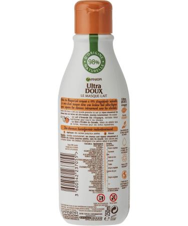 Garnier Ultra DOUX Healing Maple Milk Mask 98% Natural Origin 250 ml - Buy Online on GoSupps.com
