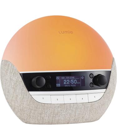 Buy Lumie Bodyclock Luxe 700FM - Light Alarm Clock with FM Radio Bluetooth Speaker & Low Blue Light | International Shipping Available - Buy Online on GoSupps.com