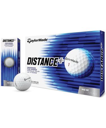 TaylorMade Distance Plus Golf Balls - One Dozen - Buy Online on GoSupps.com