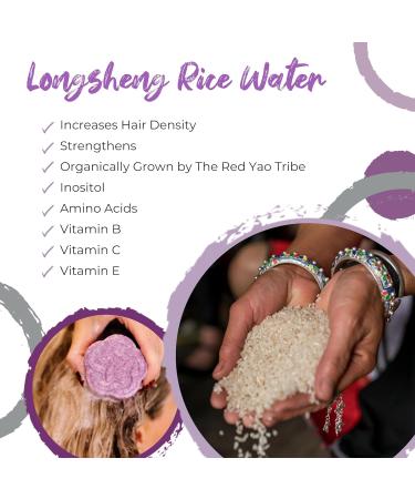 Viori Purple Shampoo Bar - Handcrafted with Longsheng Rice Water | All-Natural Shampoo Bar for Blonde Hair | Neutralizes Brassy Tones | International Shipping Available - Buy Online on GoSupps.com
