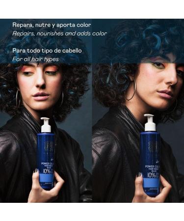 V quer Professional Power Color Mask Dyed Hair Vegan and Sulfate (Violet) Hair Colour Enhancer - 275ml - Buy Online on GoSupps.com