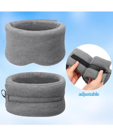 3-Piece Cotton Eye Mask Set for Men and Women - Sleep Mask with Ear Covers, Adjustable Strap, Blackout Comfort, Light Blocking, Comfortable and Breathable - Buy Online on GoSupps.com