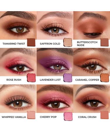 Herbs Eye Shadow Palette 9 Shades Long Lasting Blendable - Buy Online on GoSupps.com