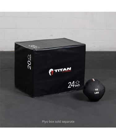 Titan Fitness 10.0 lb Dual Grip Medicine Ball - Ideal for Strength Training and Core Workouts - Buy Online on GoSupps.com