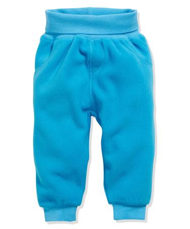 Playshoes Unisex Kid's Fleece-Pumphose Baby Pants 62 Aqua Blue