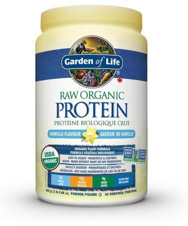 Garden of Life Raw All-in-One Nutritional Shake Vanilla & Raw Organic Protein Vanilla 624g Shake + Protein Vanilla Vanilla 969 g (Pack of 1) - Buy Online on GoSupps.com