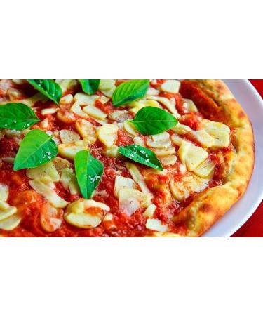 Buy Bresc Garlic Chopped 2x450g - Coarse Young Garlic in Sunflower Oil Vegan & Ready to Use for Easy Cooking - Buy Online on GoSupps.com