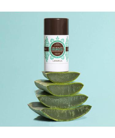 Lavanila Vanilla Eucalyptus Probiotic Deodorant 2 oz - Aluminum-Free, Vegan, Clean & Natural - Buy Online on GoSupps.com