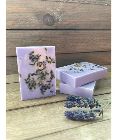 Handmade Lavender Bar Soap | Calming Gift for Her | Self Care Kit | International Shipping - Buy Online on GoSupps.com