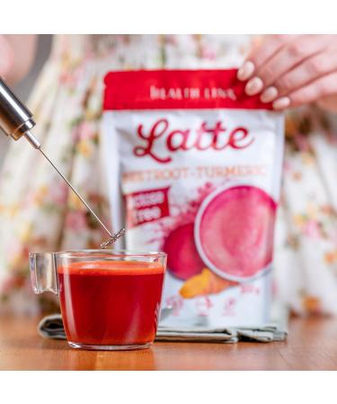 Buy HEALTH LINK ORGANIC Beetroot-Turmeric Latte Drink 300g | Boost Health & Wellness | International Shipping Available - Buy Online on GoSupps.com