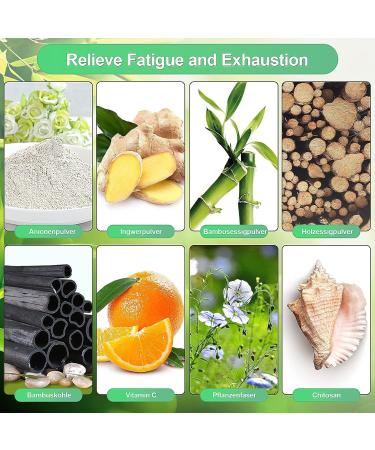 Memonotry Detox Foot Patches - 100% Natural Organic Bamboo Pads for Deep Cleansing & Stress Relief | 10 PCS - Buy Online on GoSupps.com