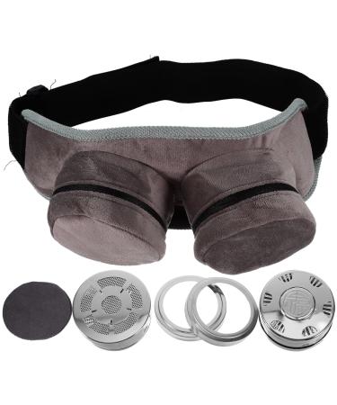 Ciieeo 1 set portable moxa-box smoke-free moxibusion multifunctional in Moxa-stick burner (double elastic band + steel circuit + thermal insulation pad + steel tank).