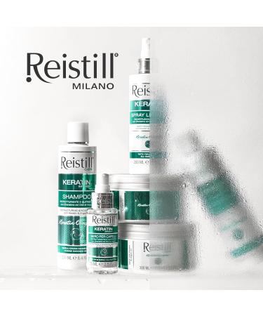 Restill Keratin Infusion Restructuring Leave-in Spray - Spray capillaire avec des acides gras de la vitamine E et de l'huile d'argan - Pour tous les types de cheveux - 200 ml - Buy Online on GoSupps.com