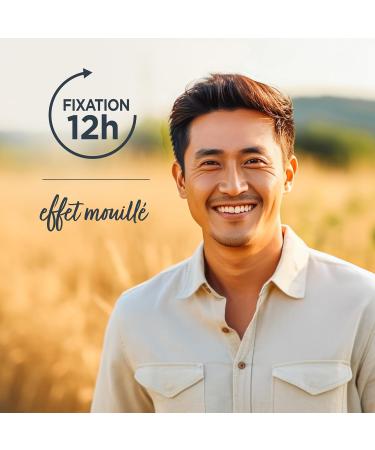 Natur Moi - Wet Effect Styling Gel - Non-Greasy Non-Sticky - 12 Hour Hold - All Hair Types - 97% Natural Origin - Organic Barley - 150ml - Recycled Tube - Made in France - Buy Online on GoSupps.com