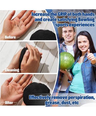 Lewtemi Bowling Rosin Grip Bag Powder - 2 Pieces for Drying Hands - Golf Accessories - Black - Buy Online on GoSupps.com