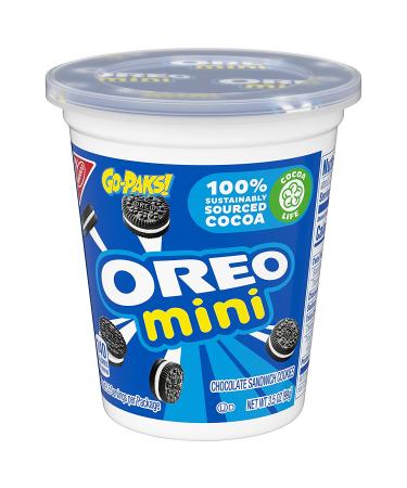 OREO Mini Chocolate Sandwich Cookies Go-Paks - 12 Packs of 3.5 Ounce Mini Chocolate Cookies - Buy Online on GoSupps.com