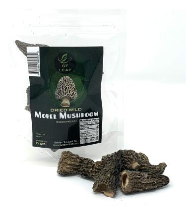 15 Dried Canadian Morel Mushrooms - Small Size