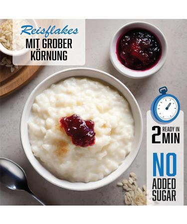 Buy All Stars Instant Rice Pudding (400g) - 100% Rice Flour Low Fat Sugar-Free Energy Boost for Training & Daily Life - Buy Online on GoSupps.com