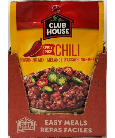 Club House Dry Sauce/Seasoning/Marinade Mix Hot'N Spicy Chili 32g 32 g (Pack of 12) Chili 32 g (Pack of 12) - Buy Online on GoSupps.com