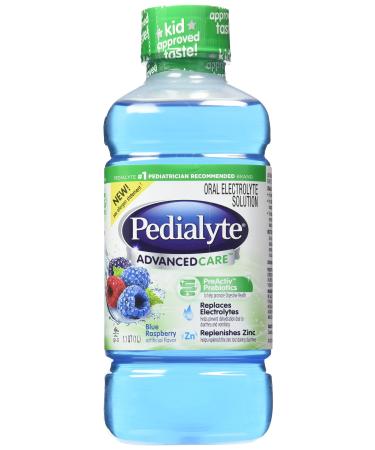 Pedialyte Blue Raspberry Electrolyte Solution 1 liter