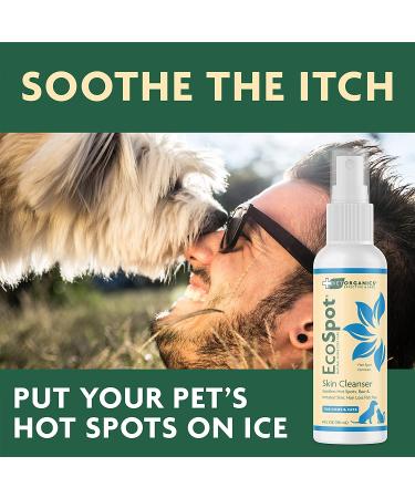 Vet Organics EcoSpot Natural Skin Soother & Disinfectant for Dogs & Cats - 4 fl oz - Buy Online on GoSupps.com