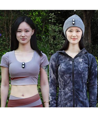 2 Pack Rechargeable Clip-On Safety Lights for Runners and Walking - Hands-Free LED Flashlight for Nighttime Activities and Outdoor Adventures - Buy Online on GoSupps.com