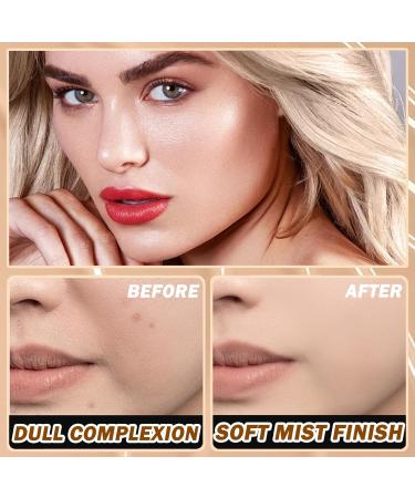 Shop Waterproof Foundation Cream | Full Coverage Lightweight Makeup Kit with Brush - #02 - Long Lasting & Oil Control for Women | International Shipping - Buy Online on GoSupps.com