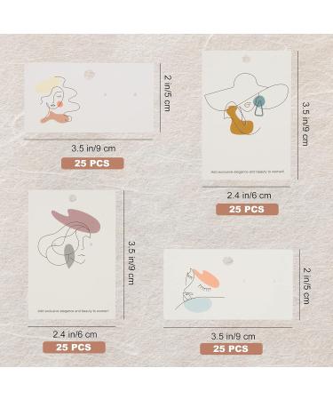 Temlum 100 Pcs Earring Display Cards with Self-Sealing Bags - Jewelry Packaging Supplies - Buy Online on GoSupps.com