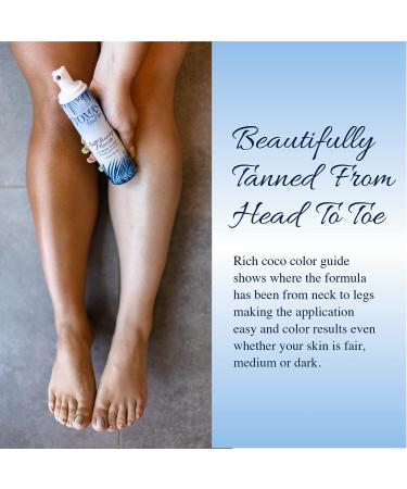 Toma's Total Tan Mousse Instant Sunless Tanner - Natural Golden Bronze Color - 6.7 fl oz - Buy Online on GoSupps.com