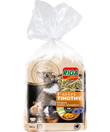 Premium Timothy Hay With Flowers 500g - Buy Online on GoSupps.com