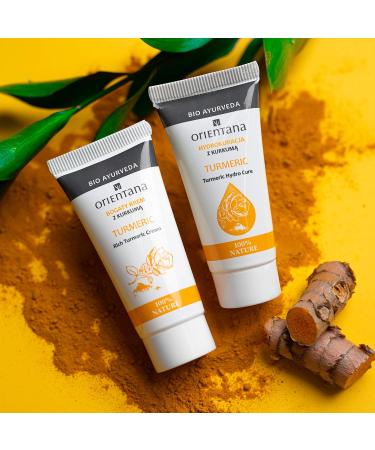 Orientana - Turmeric Face Moisturizer | Vegan | Mattifying Anti-Aging & Anti-Inflammatory Moisturizer | For Dark Spots & Acne - 30g - Buy Online on GoSupps.com