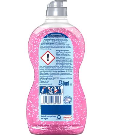 Pril Kraft Gel Power & Pearls - 6x450ml Hand Dishwashing Detergent for Spotless Shine & Freshness | Buy Internationally - Buy Online on GoSupps.com