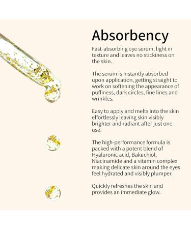 Buy Anti-Aging Bio Retinol 24k Rose Gold Face & Eye Serum - Hyaluronic Acid Bakuchiol & Niacinamide for Dark Circles Fine Lines Wrinkles - 1.0 Fl Oz - International Shipping Available - Buy Online on GoSupps.com
