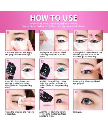 Beauty7 Lash Lift Kit - Professional Salon at Home for Eyelash Extension Curling and Perming (5 Pack) - Buy Online on GoSupps.com
