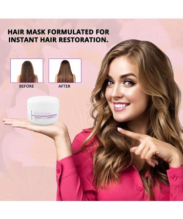 Panah Holy Grail Slow Release Keratin Hair Mask with Rosemary Extract - 5 in 1 Restoration Formula for Damaged Hair - Anti Frizz, Deep Conditioning Treatment - 150 ML - Buy Online on GoSupps.com