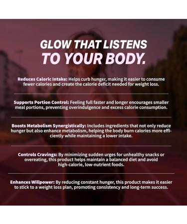 GLP-1 Fit Gal | Weight Loss Pills Appetite Suppressant & Fat Burner for Women | Supports Healthy Pathways Associated with GLP-1 Activity | 3rd Party Tested Supplement - 60 Capsules for Adults - Buy Online on GoSupps.com