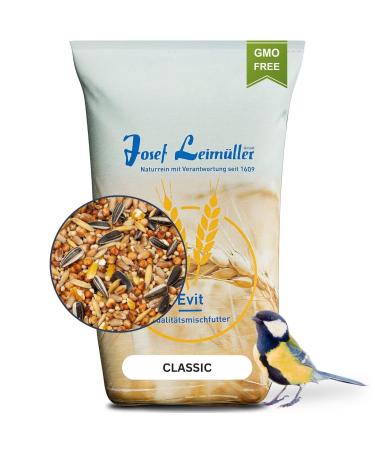 Fleim ller bird feed wild birds all year round 5kg (classic) - wild bird feed with high -quality grain mixture for all birds - stray onters wild birds dust -free & without additives 5 kg (1 Pack)