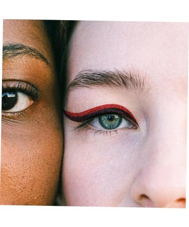 18 Pairs Anti Sweat Eyeliner Instant Eyeliner Stickers Makeup Tape Double Sided Eyelid Tape Blue Eyeshadow Green Duct Tape Blue Glitter Eyeshadow Mens Stickers Man Make up Adhesive - Buy Online on GoSupps.com