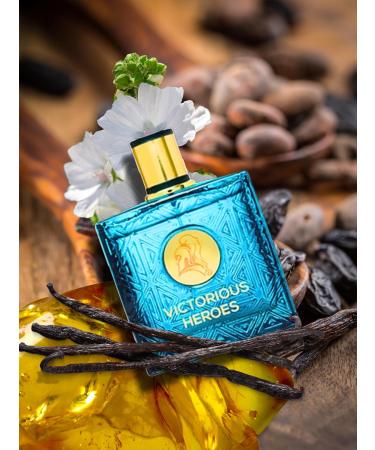 VICTORIOUS HEROES EAU DE TOILETTE 3.4 FL. OZ. Aromatic Fougere fragrance for men. - Buy Online on GoSupps.com