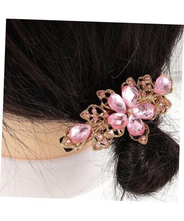 Beaupretty Pink womens barrettes for hair barrettes for women hair clip for women pink hair clips blue hair clips hair claw clips for women women's hair clips Miss spring clip Crystal - Buy Online on GoSupps.com