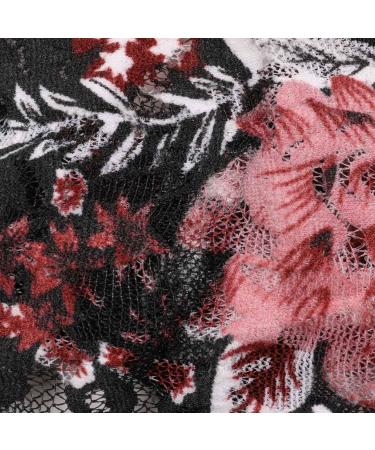 Buy Lipodo 3 in 1 Flower Headband Bandana Scarf for Women - Black | Spring-Summer Essential - Buy Online on GoSupps.com