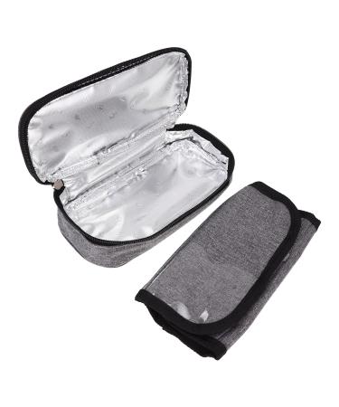 COHEALI Humidor Travel Toiletry Insulin Cooler Travel Case Diabetic Insulin Cooling Bag for Insulin Pen and Insulin Medicine Medication Organizer Travel Cooler Travel Size Travel Size Travel Size