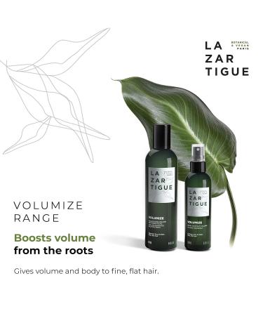 Lazartigue Volumize Hairspray | Hair Spray that Strengthens Hair and Coats It With A Protective Film For Volume. | Hairspray For Fine Flat & Thin Hair | Vegan Sulfate and Silicone Free 3.4 Fl.Oz. - Buy Online on GoSupps.com
