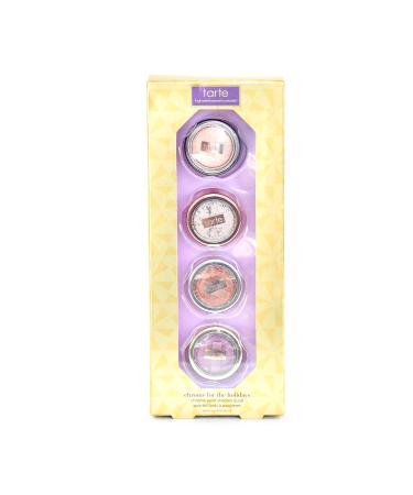 Tarte Chrome For The Holidays Eye Paint Shadow Quad 4-Piece Set (Includes: Wild At Heart Frose Citrine Pink Diamonds)